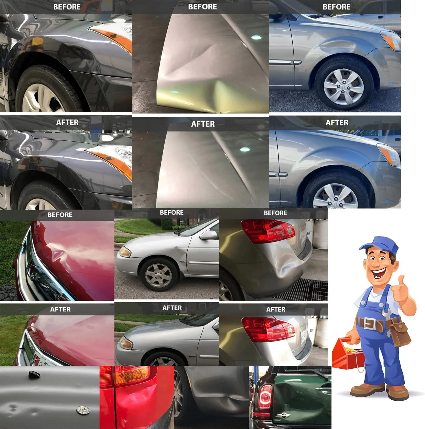 Extracteur de bosses pour voit - Automotive Tools avis et prix